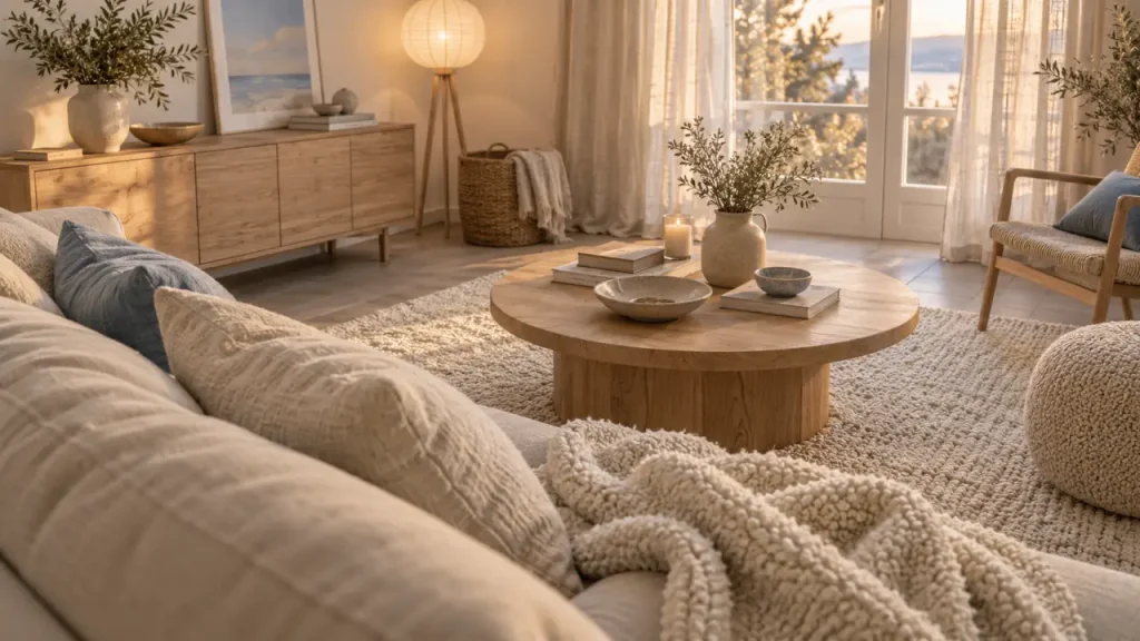 Déco scandinave cocooning : 5 choix qui réchauffent un salon sans le surcharger