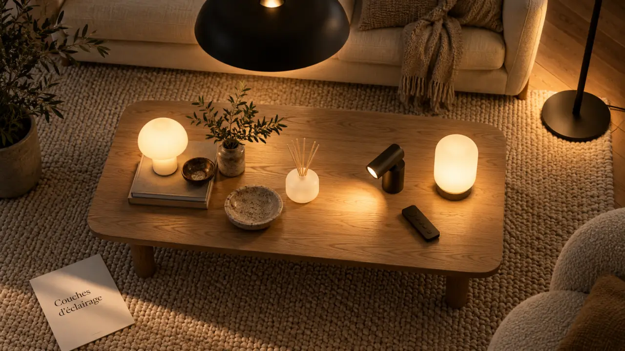 Éclairage intérieur : trois sources pour éviter ombres et éblouissement