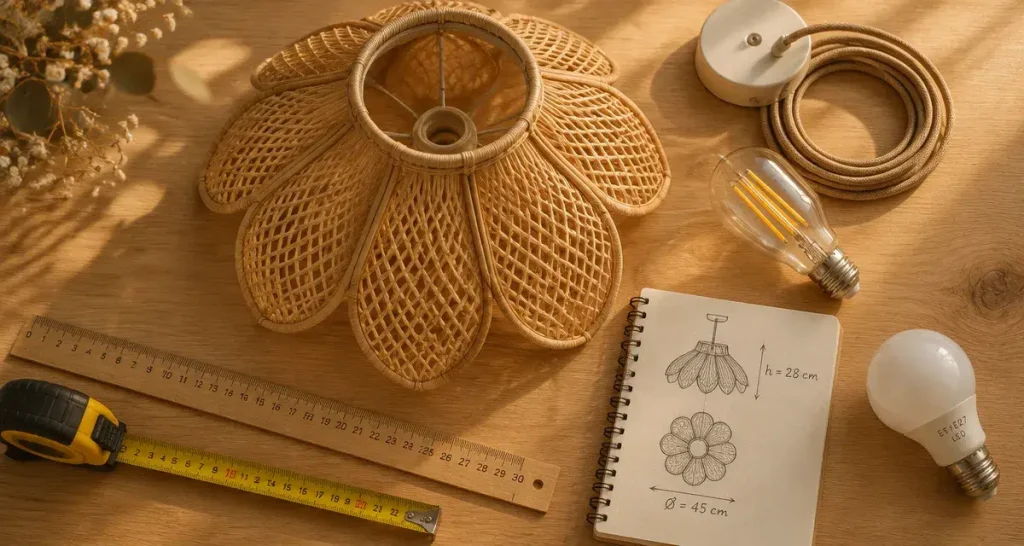Lustre fleur : choisissez la bonne forme, la bonne taille et la bonne lumière